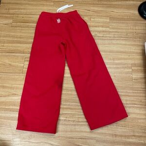 Red sweats